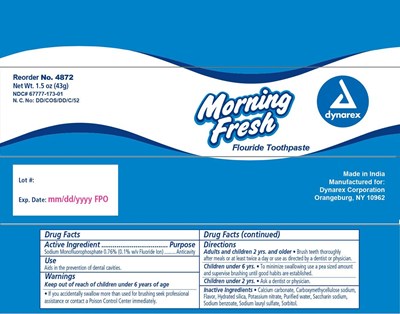 Morning Fresh (Patcos Toothpaste)